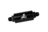 Aeromotive In-Line Filter - AN -10 size Male - 10 Micron Microglass Element - Bright-Dip Black