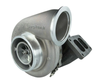 BorgWarner S1BG turbocharger, front angle view showing compressor wheel, T25 flange and oil inlet fitting