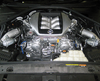 HKS Super SQV 4 blow off valve installed on Nissan GT-R R35 VR38DETT engine bay, front view