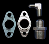BL T6/Large Frame Turbo Oil Fitting Kit (Standard NPT Drain Flange)