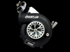 Boost Lab Evo 8/9 billet TD06HR-25G turbo, compressor wheel and wastegate actuator visible, black finish