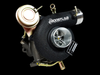 Boost Lab TD06SL2-20G turbocharger, front angle showing compressor wheel, wastegate and oil lines