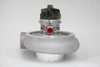 Xona Rotor 95-69S X3C turbo, front view showing compressor wheel, housing, and red actuator fitting