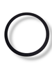 APS Turbo Compressor Cover Gasket, black round ring shown flat against a white background