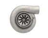 Xona XRE 7169S X4C turbocharger, front view showing compressor wheel, housing and inlet pipe