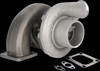 New Borg Warner S300 turbocharger for Cummins L10 300hp, compressor housing angle with mounting gaskets shown alongside