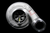 Boost Lab S300SX3-66 turbo, .91 A/R, front view showing compressor wheel and housing outlet