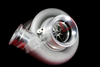 BorgWarner S500SX 88mm turbo, angled front view showing compressor wheel and inlet housing
