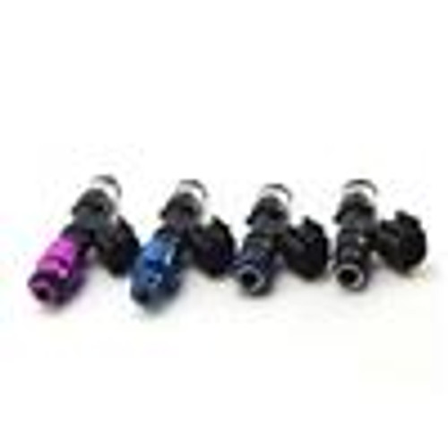 Injector Dynamics ID1050X Injectors - 60mm Length - 11mm Blue Top - 204 Lower Cushion (Set of 6)