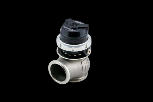 Turbosmart WG40HP Gen-V Comp-Gate 45mm wastegate, black actuator, side angle view