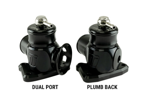 Turbosmart BOV Kompact Dual Port for Hyundai i20, side by side dual port and plumb back valve bodies with flange outlets