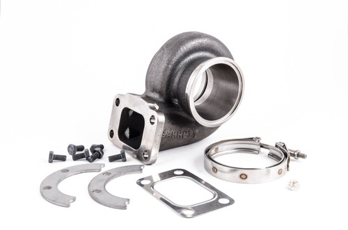 Garrett GT30R turbine housing kit, T3 flange, V-band outlet, 0.82 A/R, with clamp, gaskets and bolts