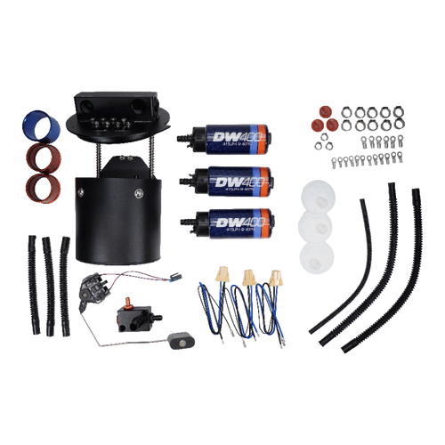 DeatschWerks X3 Series Fuel Pump Module w/ Triple DW400 Fuel Pumps for 2011-2024 Ford Mustang