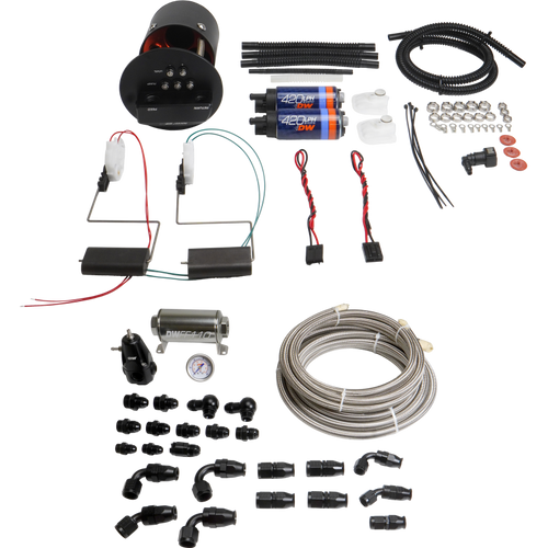 DeatschWerks 92-06 BMW 3-Series E36/E46 X2 Module with DW420 Pumps and PTFE Plumbing Kit