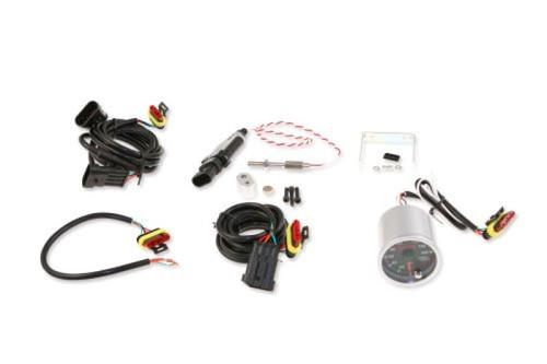 Garrett Various Speed Sensor Kit for G Series showing gauge, sensor, wiring harnesses and mounting hardware
