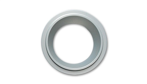 Vibrant aluminum thread on replacement flange for Tial style blow off valves, front view showing the round ring shape