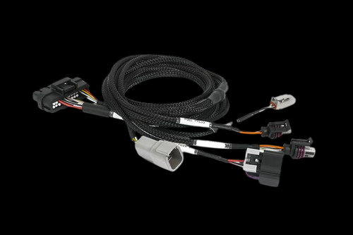 Haltech NEXUS Universal Plug-in IO Expansion Harness, 2.5m coiled cable with multiple connectors