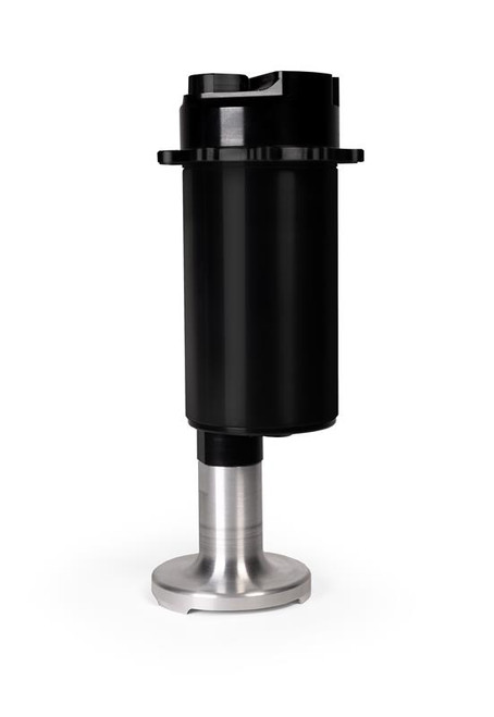 Aeromotive Stealth A1000 brushless fuel pump module with fuel cell pickup, side angle view