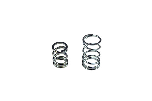 Two metal coil springs of different heights, side by side, for Aeromotive regulator 13301/13351.