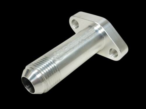 BL Billet T6 Large Frame Extended Turbo Oil Drain Flange (-12 AN)