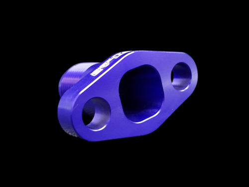 BL Billet GT Series Turbo Oil Drain Flange (-10AN) PURPLE EDITION