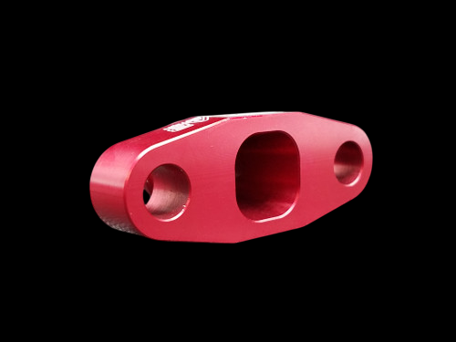 BL Billet T3/T4 Turbo Oil Drain Flange (-10 AN) RED EDITION