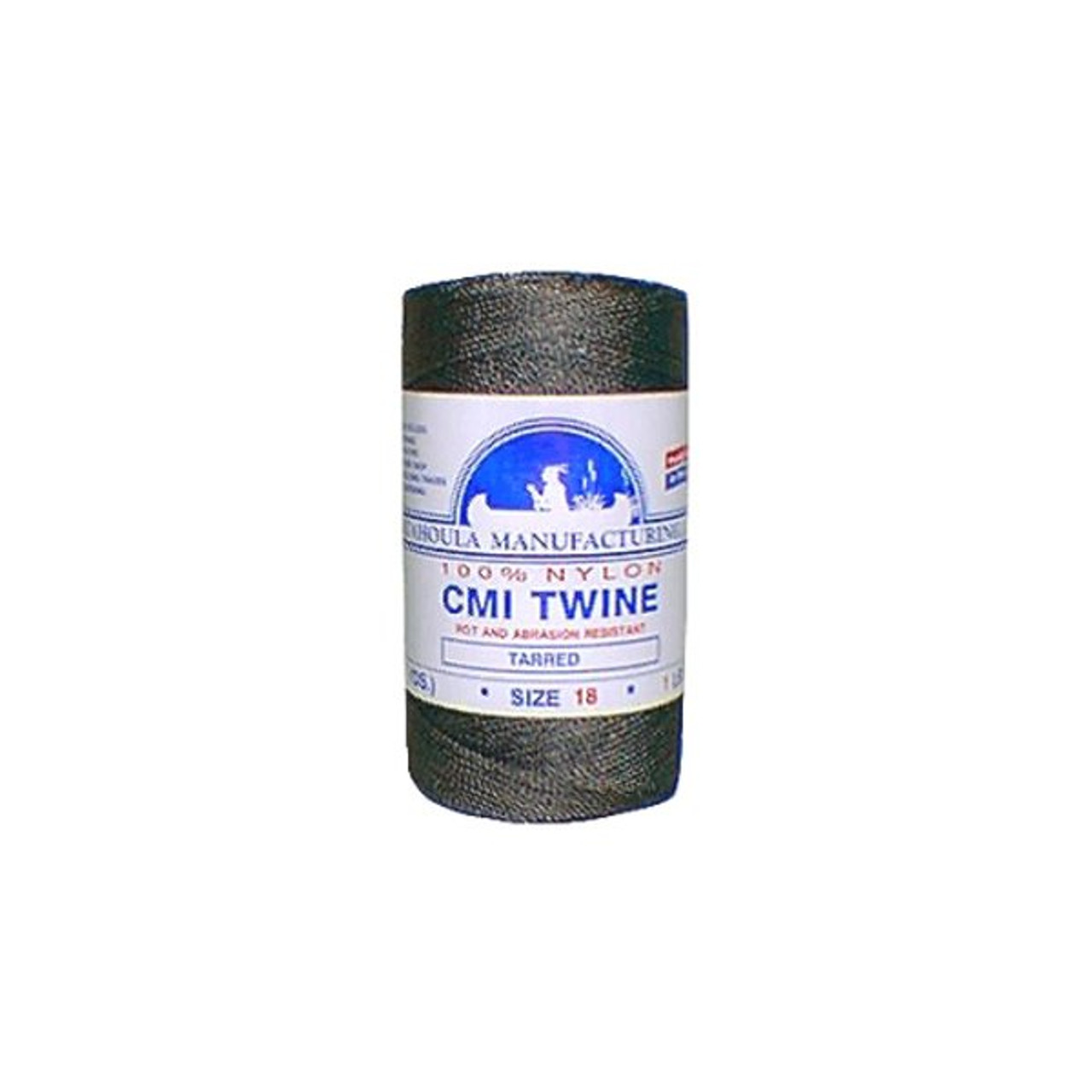 H&H Black Tarred Twine 1/4 Lb Spool - Webb's Sporting Goods