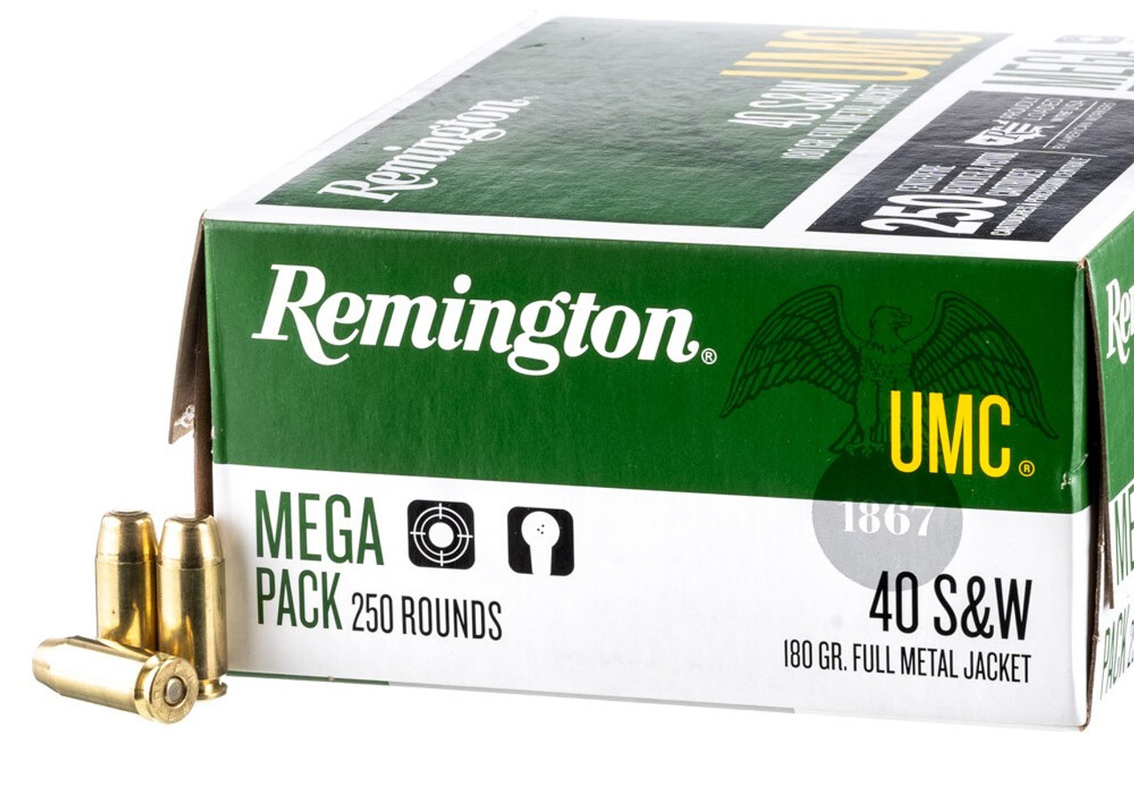 Remington UMC 40 S&W 180 Grain 250 Rounds - Webb's Sporting Goods