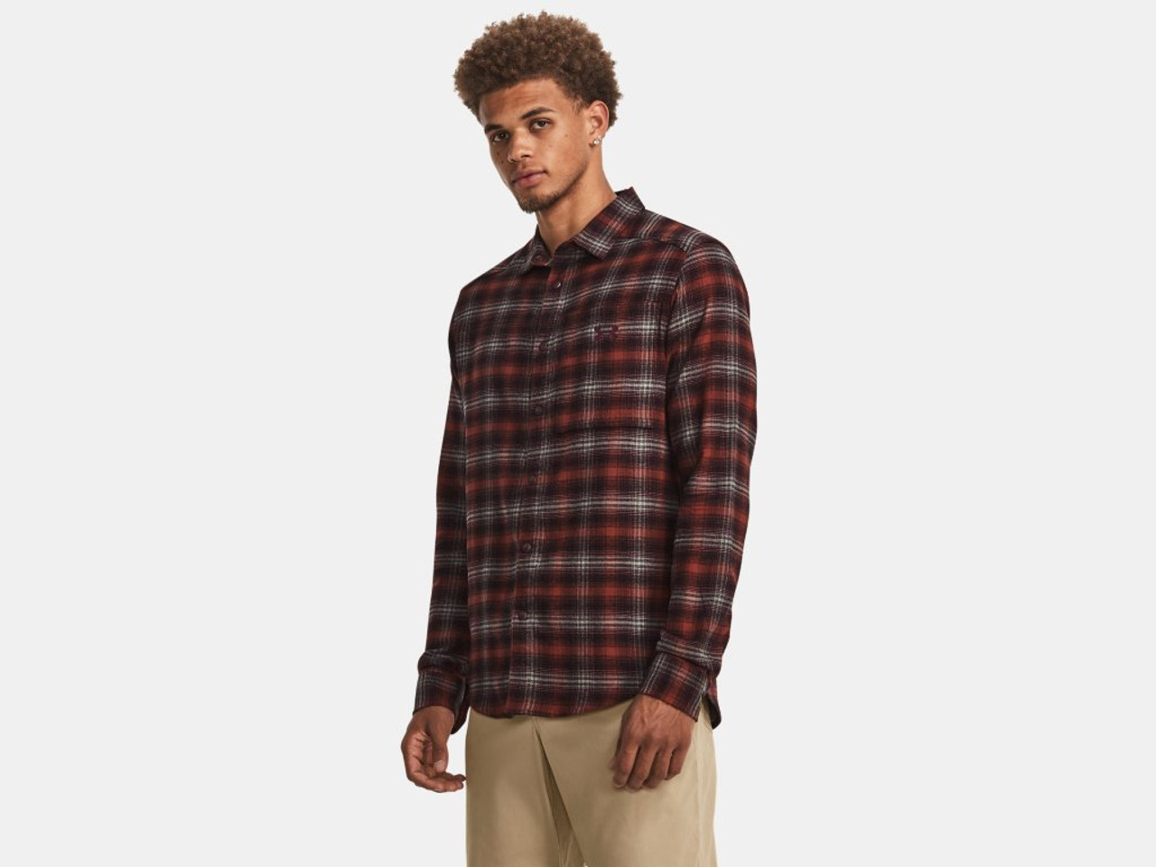 Under Armour Men's Tradesman Flex Flannel Long Sleeve - Blue, LG