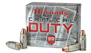 Hornady Critical Duty 40 S&W 175 Grain 20 Rounds Hornady Critical Duty 40 S&W 175 Grain 20 Rounds