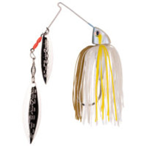 Strike King Hack Attack Heavy Cover Spinnerbait 3/4 oz Chartreuse White