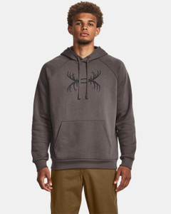 Under Amour Men's UA Rival Fleece Antler Hoodie Under Amour Men's UA Rival Fleece Antler Hoodie