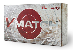 Hornady V-Match 6.5Creedmoor 100gr ELD-VT 20 Per Box