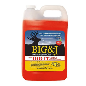 BIG & J Deer Dig It Apple Liquid Attractant - 1 gallon