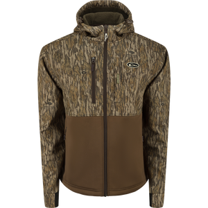 Drake MST Hole Shot Hooded Windproof Eqwader Full Zip Jacket