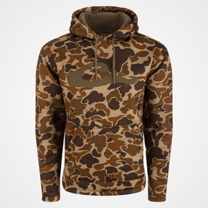 Drake LST Silencer Fleece-Lined Camo Hoodie