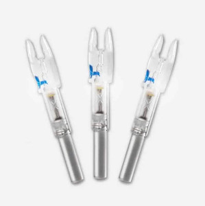 Halo DoubleTake Archery Halo Nock Lighted 3 Pack Multi Fit Blue