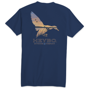 Heybo Sunrise Silhouette T-Shirt