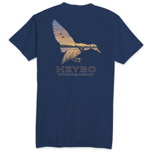 Heybo Sunrise Silhouette T-Shirt
