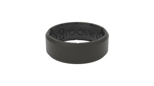 Groove Life Edge Silicone Ring Black Size 11