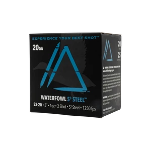 Apex Ammunition Waterfowl S3 Steel 20 Gauge 1oz 3'' 25 Shells