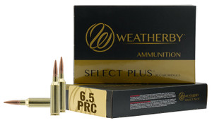 Weatherby Select Plus 6.5 PRC 130gr Swift Scirocco 20 Rounds