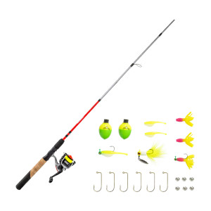 Zebco Ready Tackle Crappie Spinning Combo