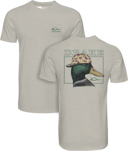 Drake Back Cap Mallard Tee