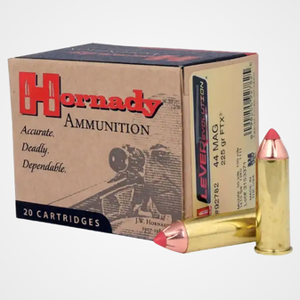 Hornady 92782 LEVERevolution 44RemMag 225gr Hornady Flex Tip eXpanding 20 Per Box