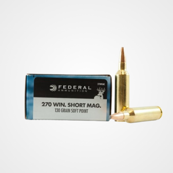 Federal 270 WSM 130gr SP Power-Shok Ammunition 20rds