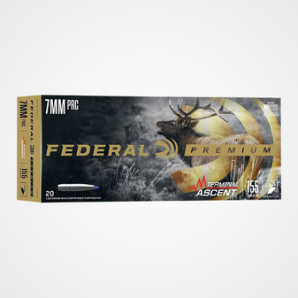 Federal Premium Terminal Ascent 7mmPRC 155gr 20 Per Box