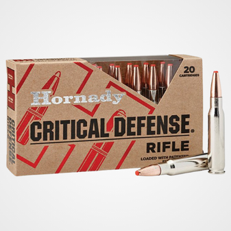 Hornady Critical Defense 308Win 155gr Flex Tip eXpanding 20 Per Box