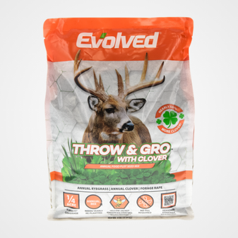 Evolved Throw And Gro W/Clover 5LB