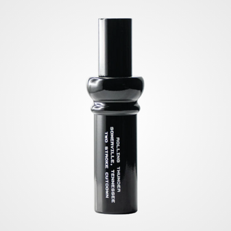 Rolling Thunder Two Stroke Double Reed Cutdown Duck Call Black Rolling Thunder Two Stroke Double Reed Cutdown Duck Call Black